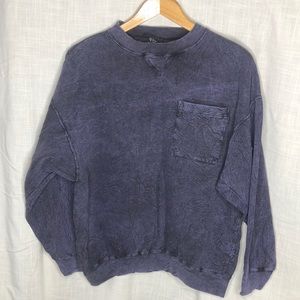 80s vintage stonewashed acid sweatshirt pocket